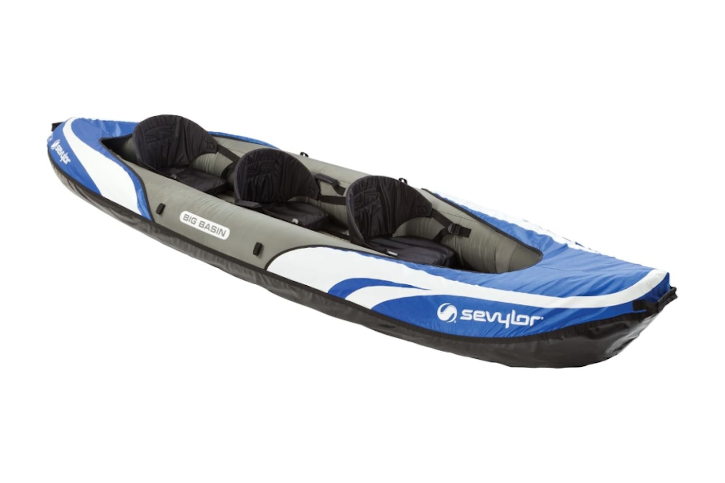 Sevylor Big Basin Three-Person Kayak, Blue