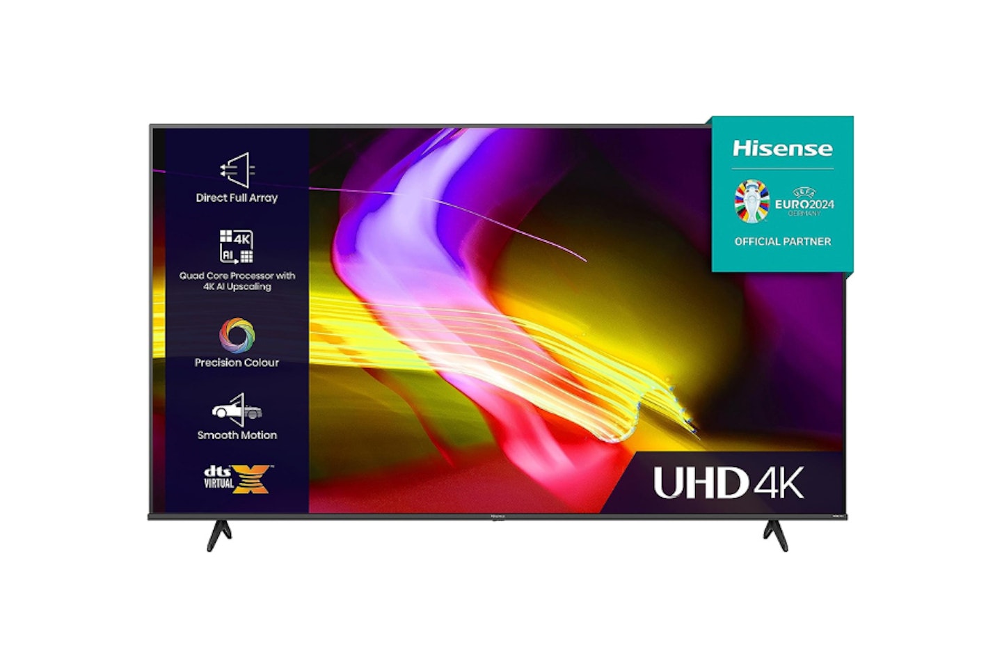 Hisense 43 Inch UHD VIDAA Smart TV 43E6KTUK