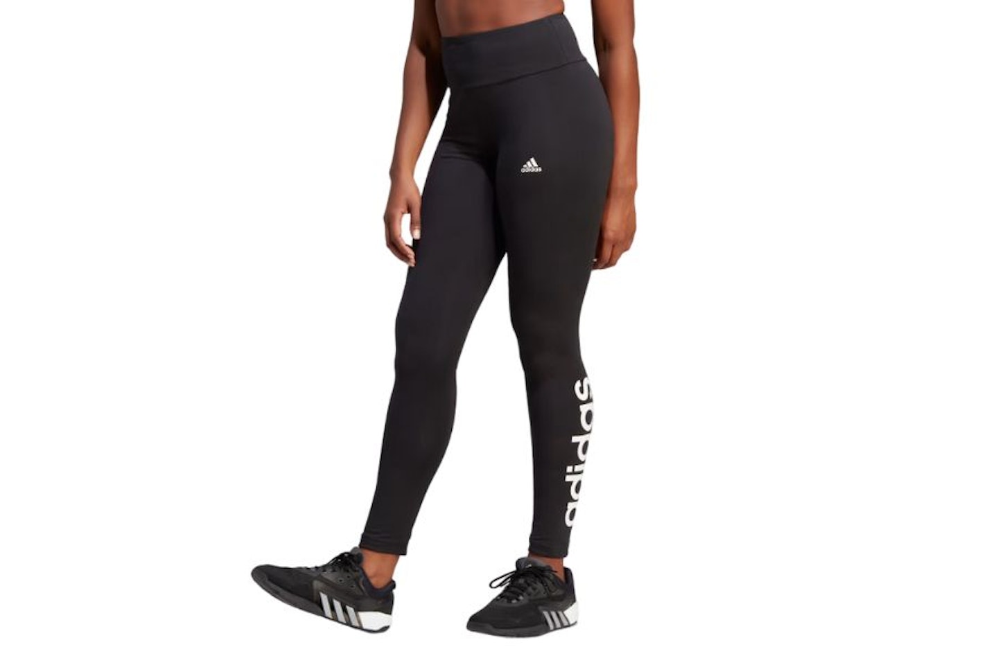 Adidas Essentials High-Waisted Logo Leggings