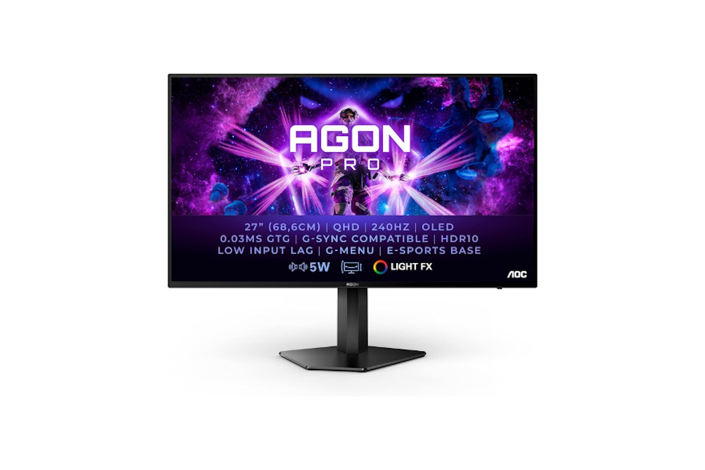 AOC AGON PRO AG276QZD - 27 Inch OLED Gaming Monitor