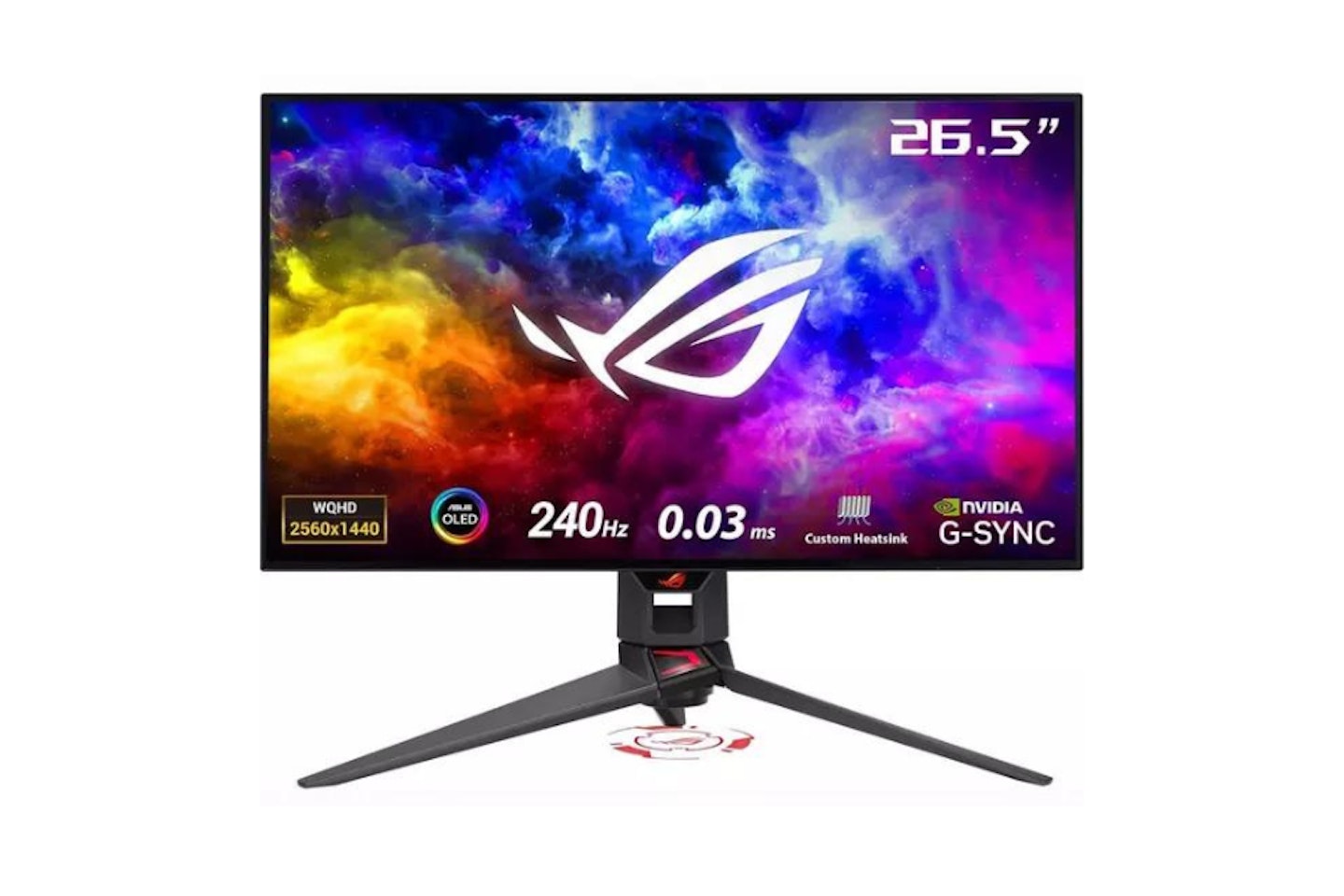 ASUS ROG Swift PG27AQDM Quad HD 26.5" OLED Gaming Monitor