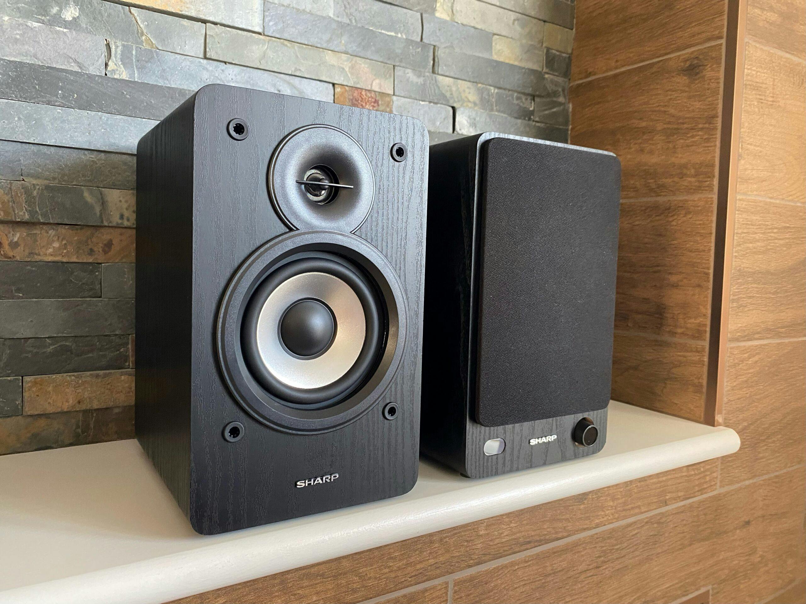 Sharp CP-SS30 Bookshelf Speakers Review