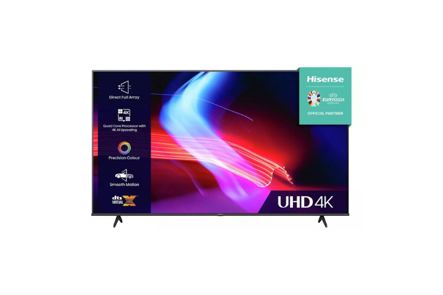 Hisense 43A6KTUK 43-inch 4K UHD Smart TV 