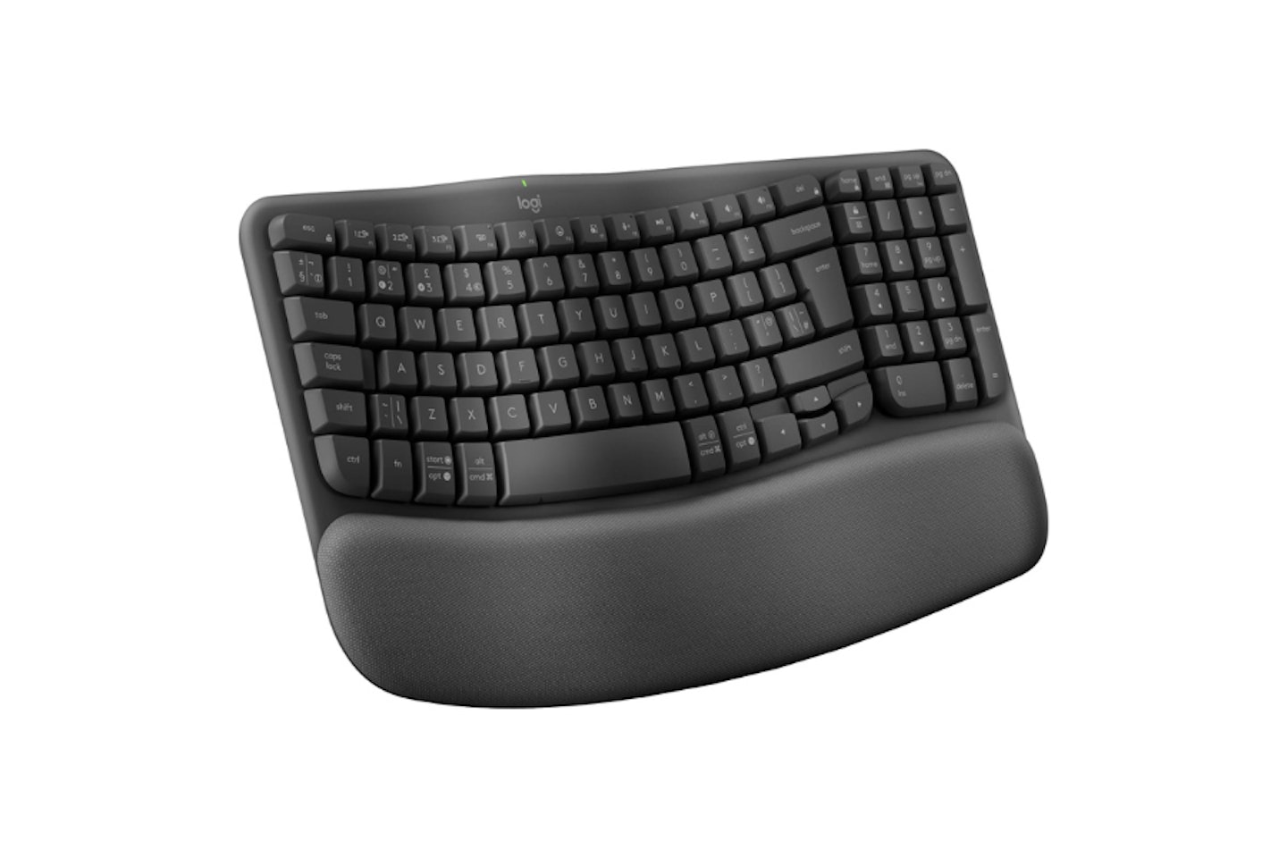 Logitech Wave Keys Wireless Ergonomic Keyboard