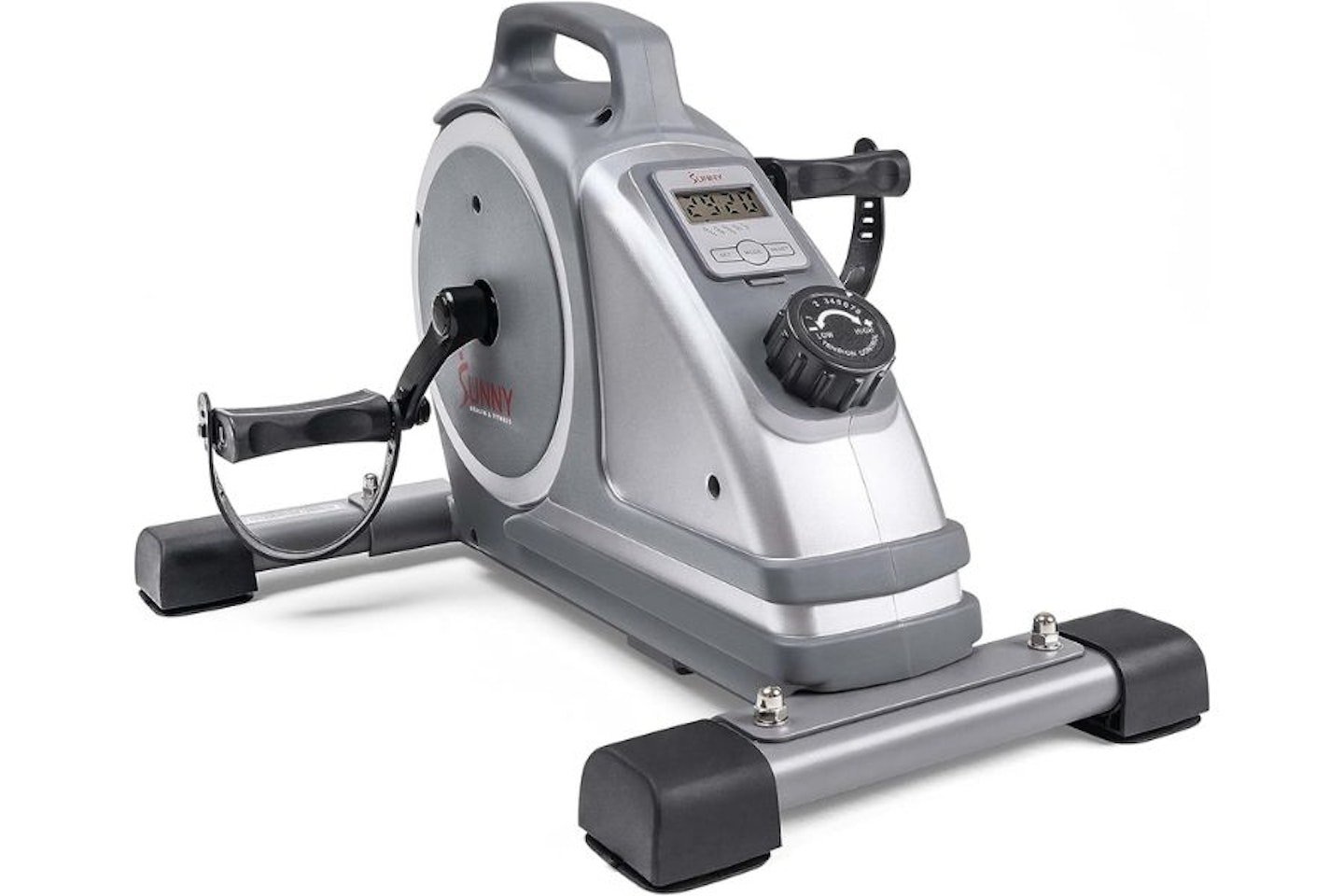 Sunny Health And Fitness Magnetic Under Desk Exercise Bike