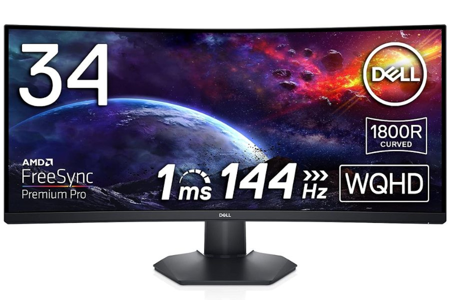 Dell S3422DWG Curved Monitor