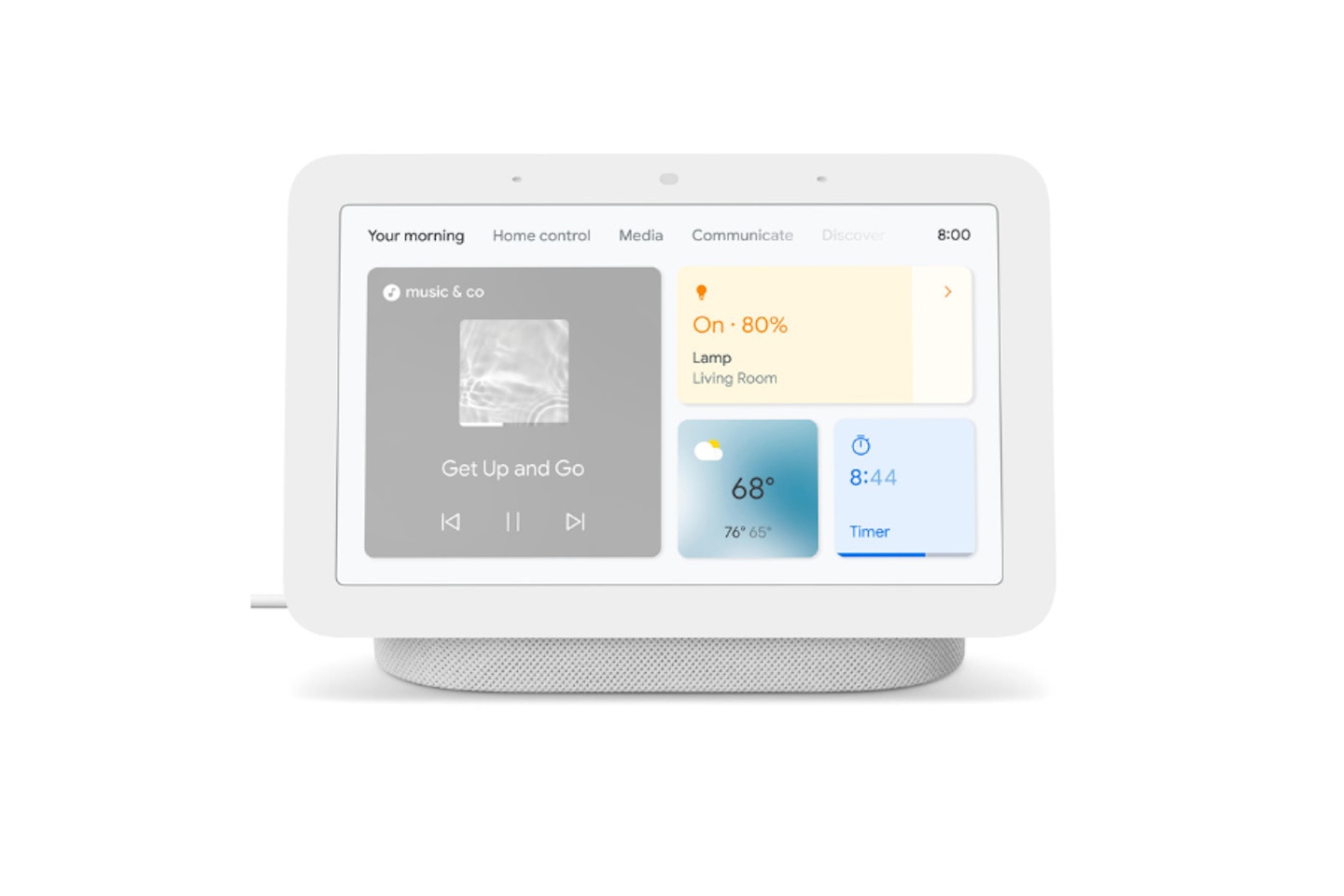 GOOGLE Home Nest Hub Gris clair