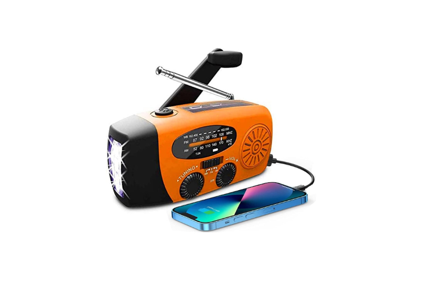 Wind Up Solar Radio, Solarbaby Portable Hand Crank Radio