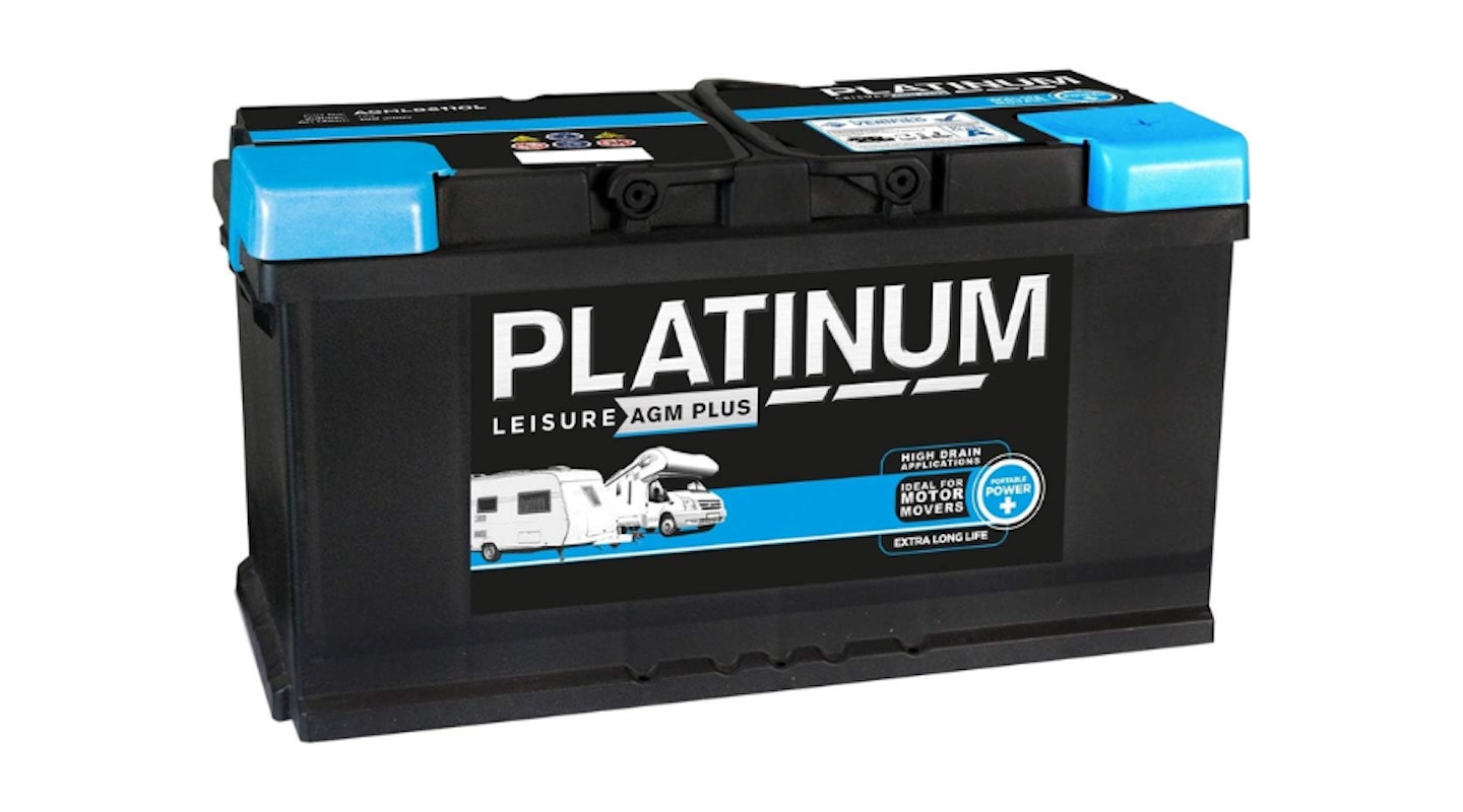 Platinum AGM AGMLB6110L 100Ah Leisure Battery