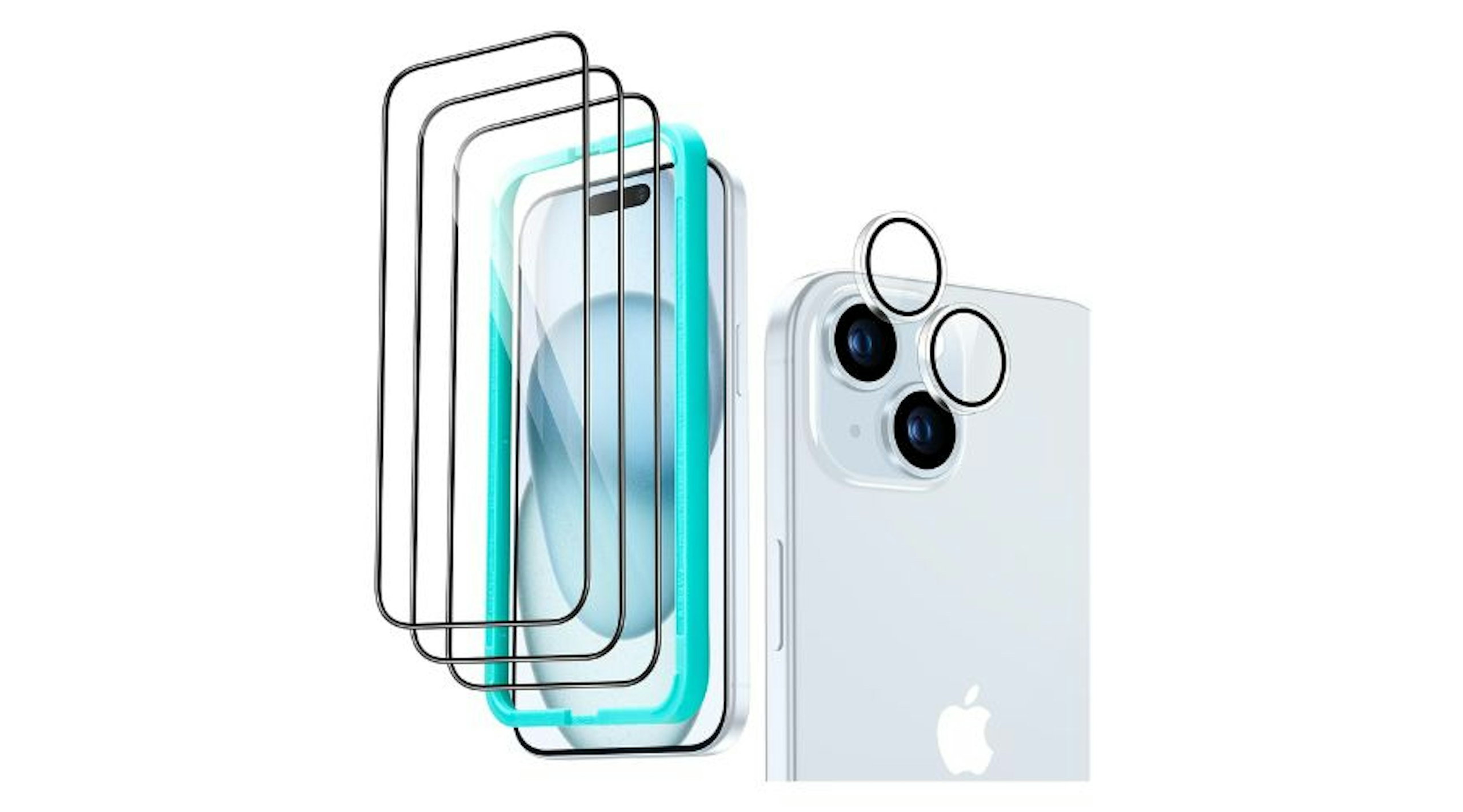 ESR for iPhone 15 Screen Protector Set