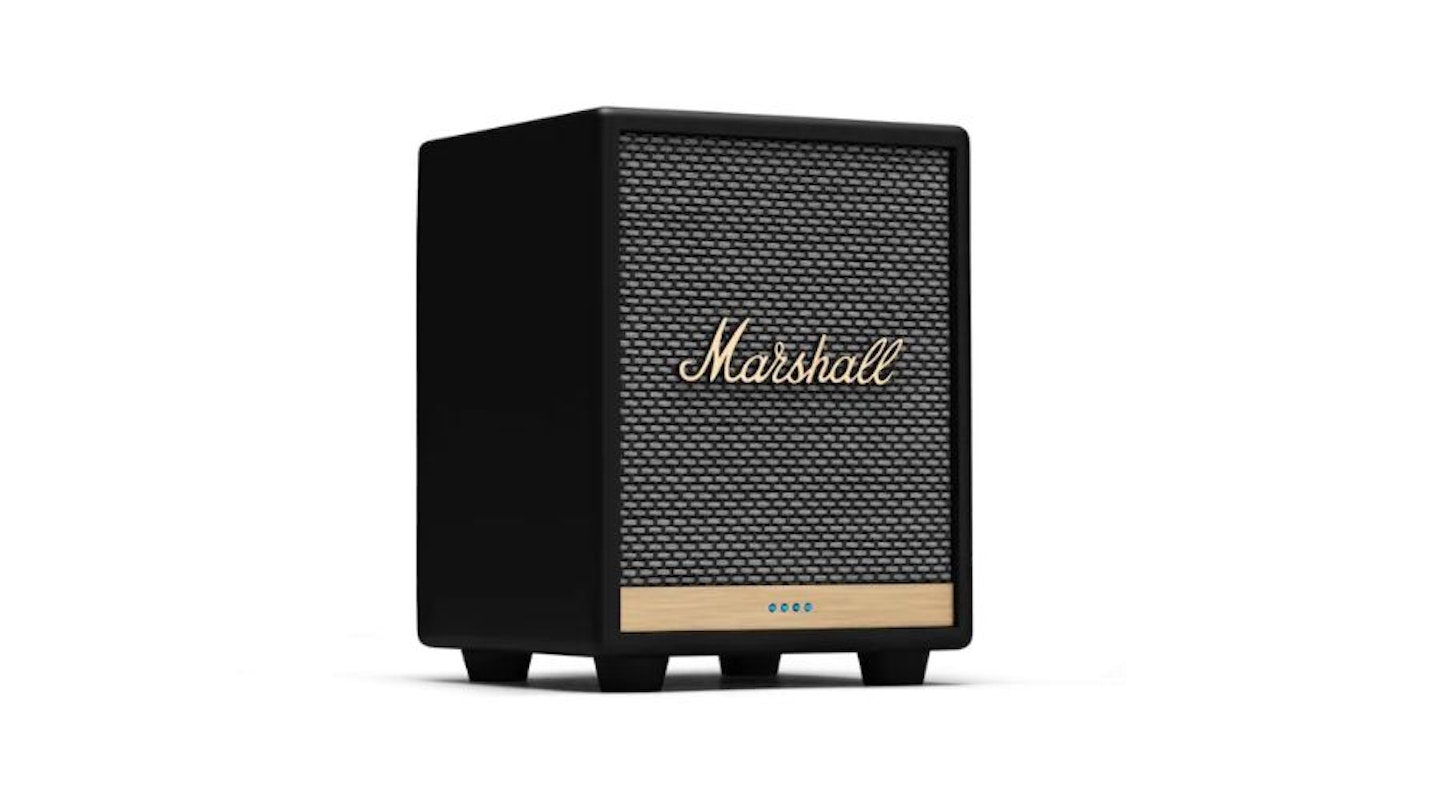 Marshall Uxbridge Wireless Bluetooth Smart Speaker with Alexa & Voice Control - Black -  one of the best alexa speakers
