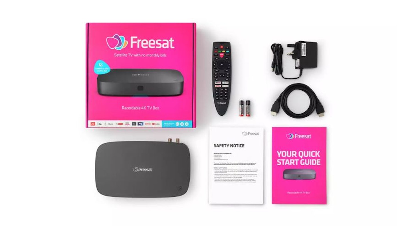 Freesat Recordable 4K TV Box - 2TB