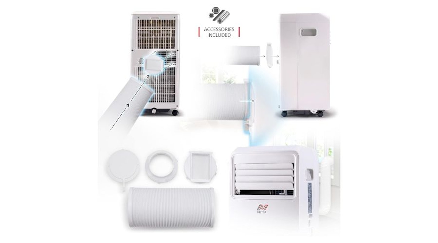 NETTA Portable Air Conditioner 3-IN-1 8000BTU - one of the best portable air conditioners of 2023