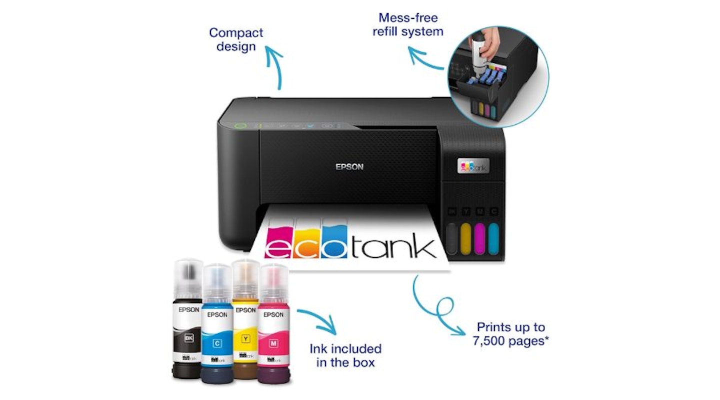Epson EcoTank ET-2812 A4 Multifunction Wi-Fi Ink Tank Printer - one of the best budget printers