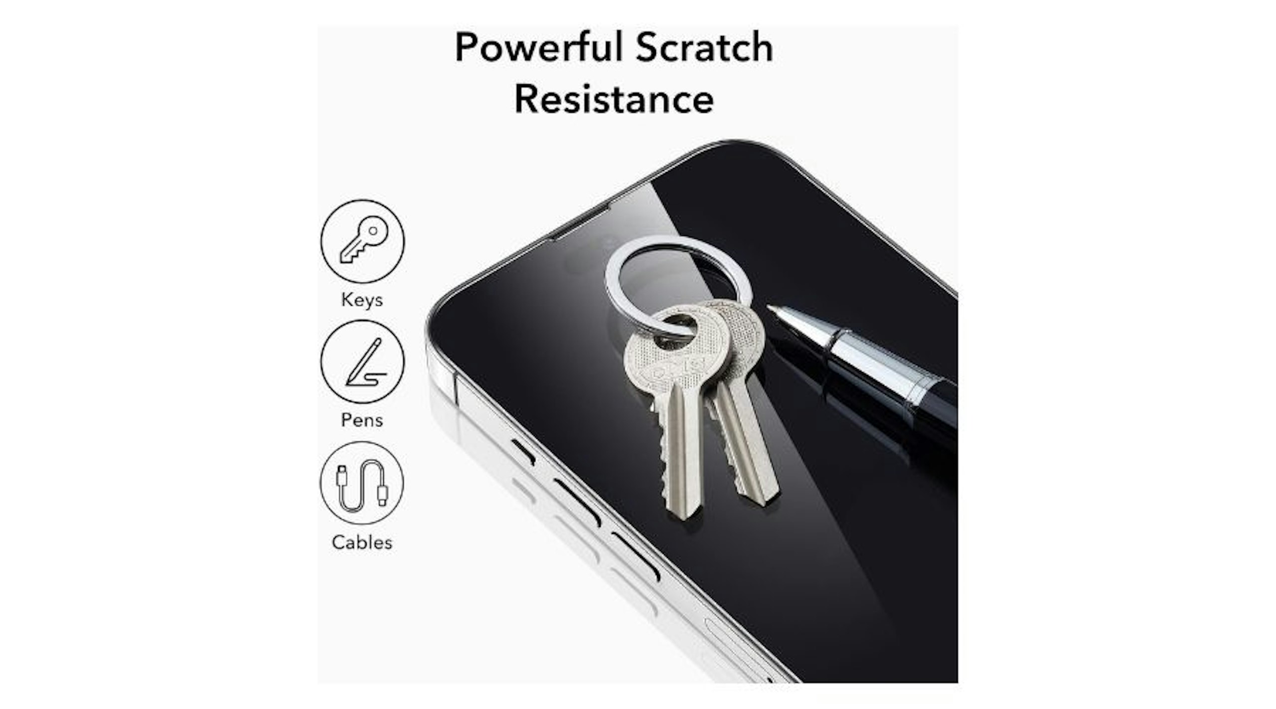 ESR Tempered-Glass Compatible with iPhone 14 Pro Max