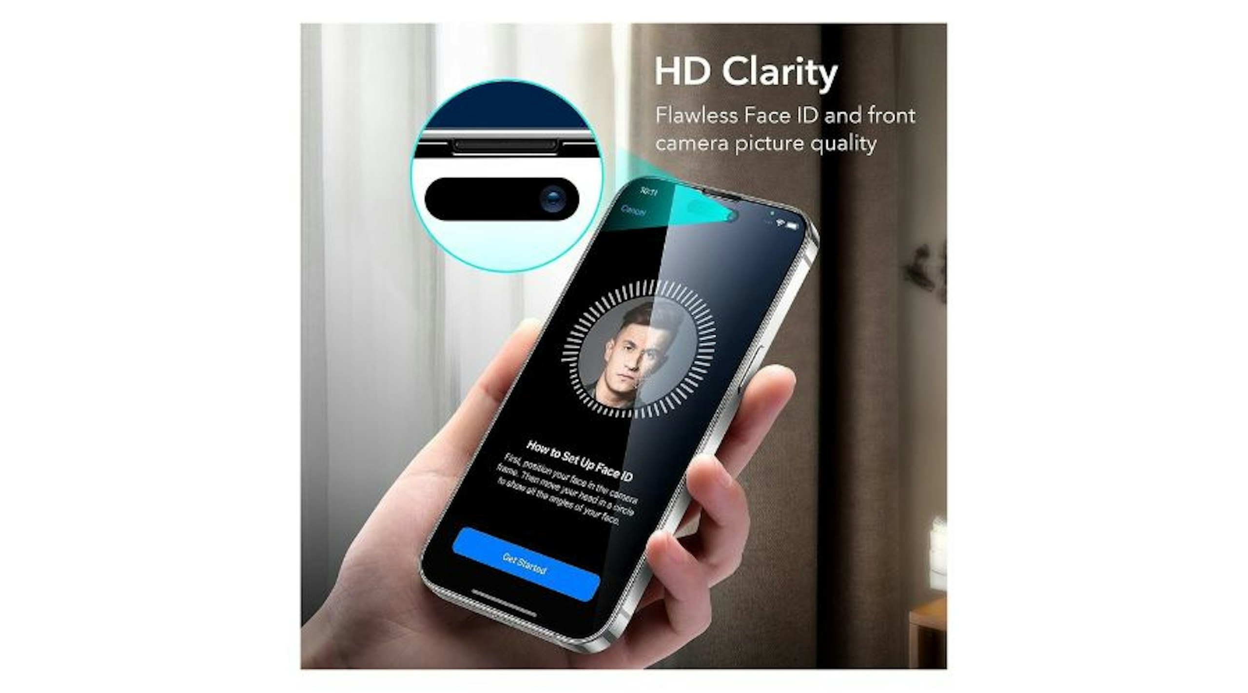 ESR Tempered-Glass Compatible with iPhone 14 Pro Max