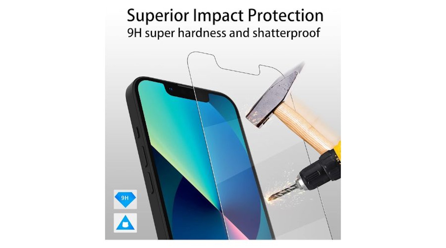 4youquality Screen Protector for iPhone 14, iPhone 13 & iPhone 13 Pro
