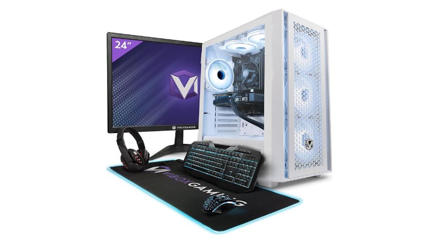 Vibox IV-8 Gaming PC - 24-inch Monitor Bundle