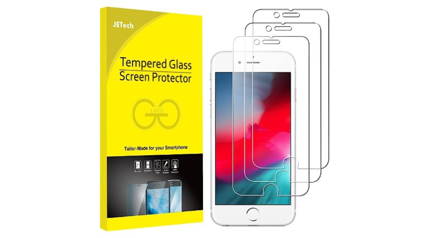 JETech 3-Pack Screen Protector for iPhone SE 2020