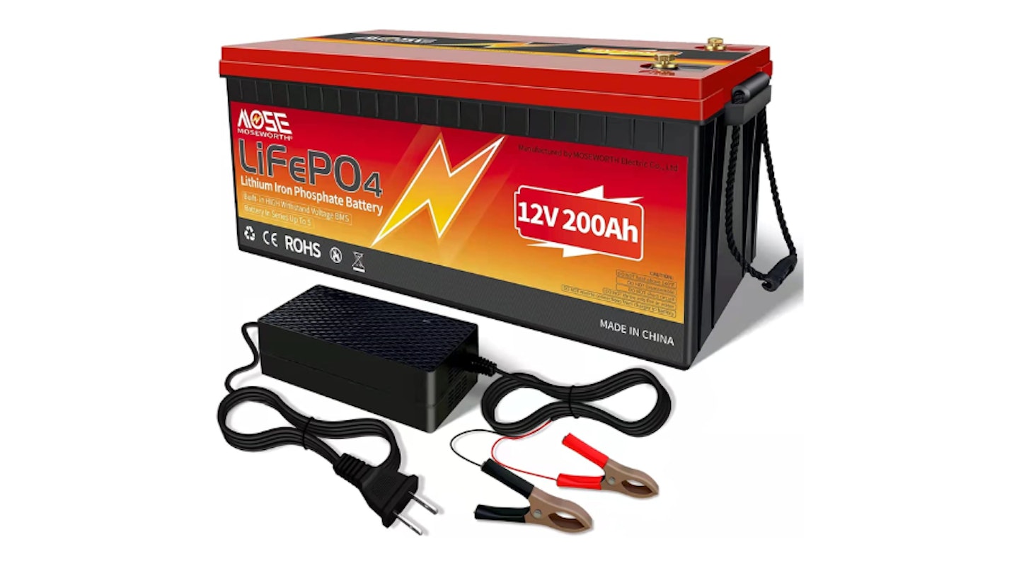 MOSEWORTH 12V Lifepo4 200AH Lithium Battery