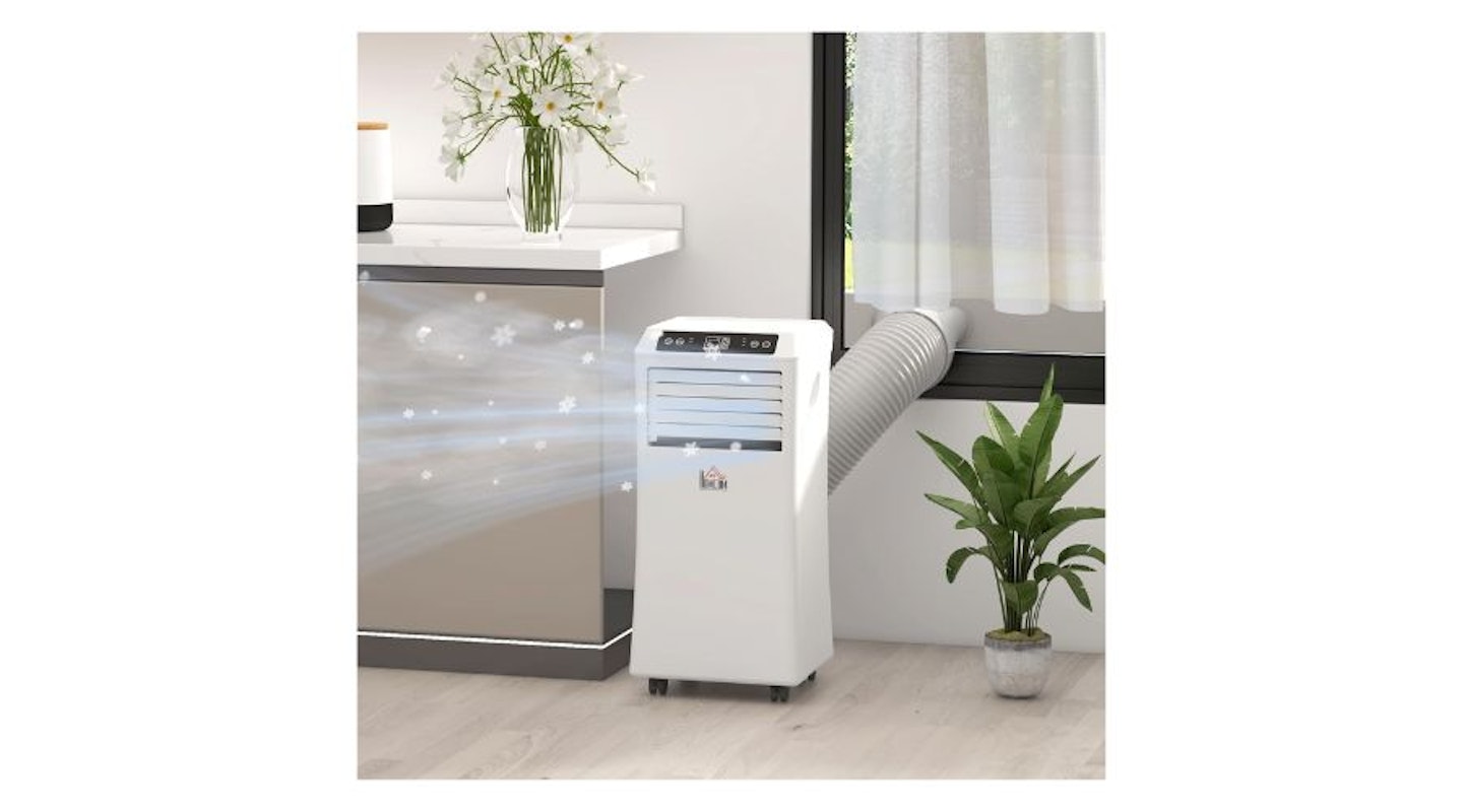  HOMCOM 4-In-1 Mobile Air Conditioner