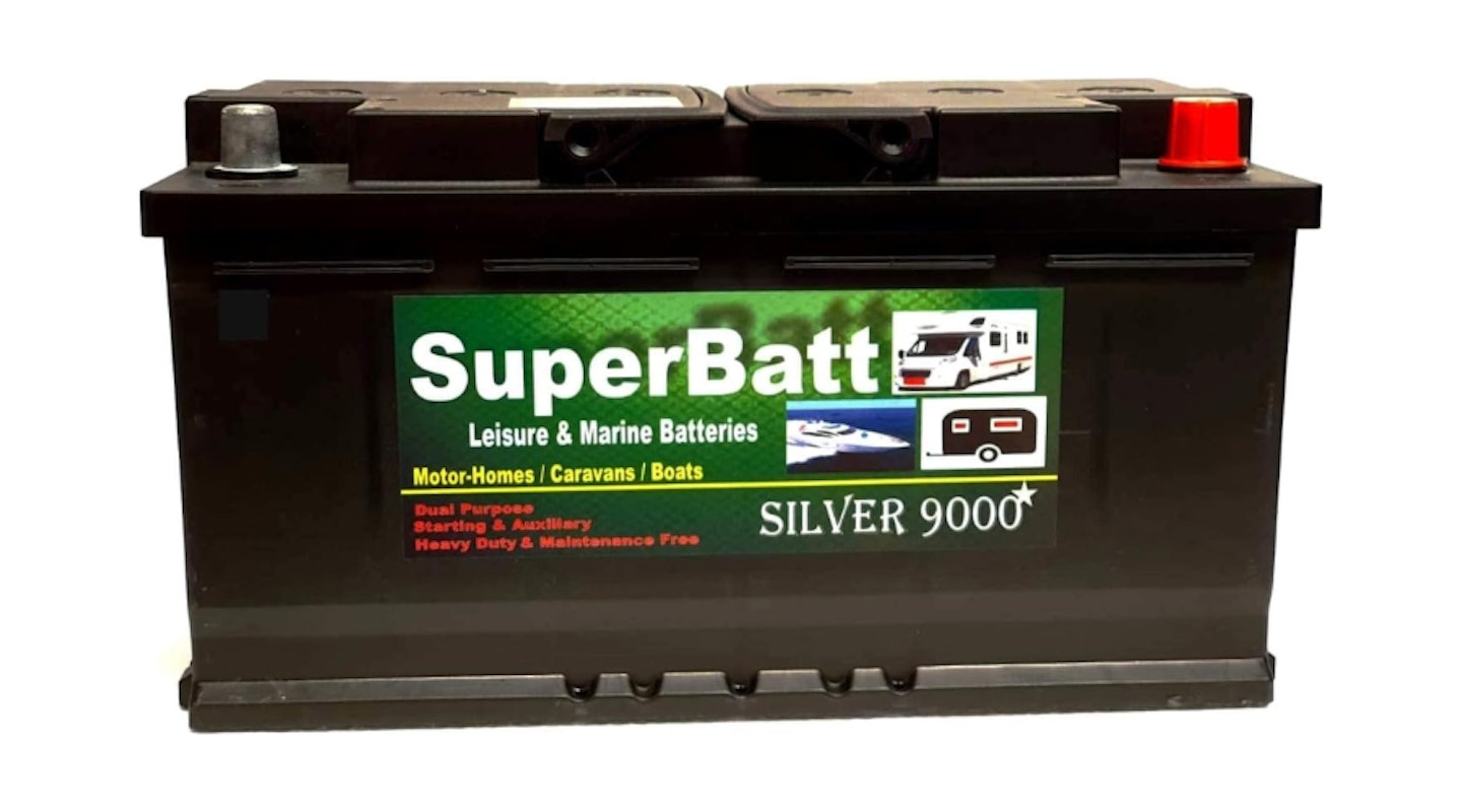 SuperBatt AGM1100 12V 120AH VRLA AGM Ultra Deep Cycle Battery 