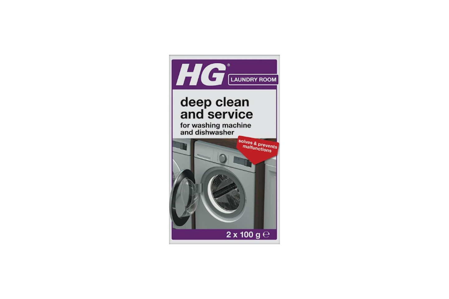 HG Deep Clean & Service Washing Machine Cleaner