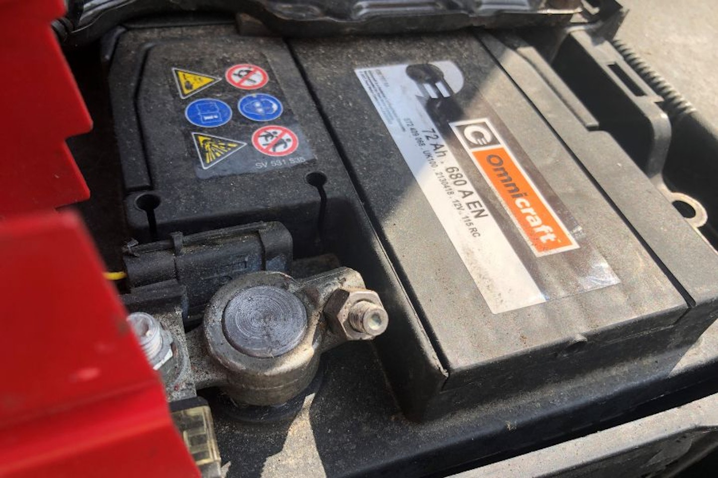 A car battery