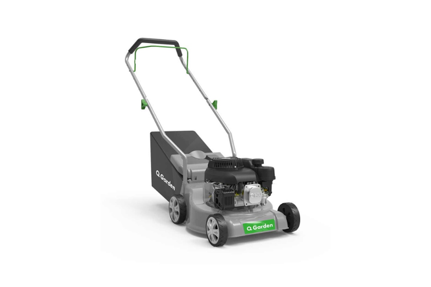 Q Garden 39cm (16") Petrol Rotary Lawn Mower