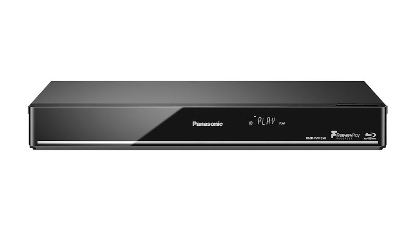 Panasonic DMR-PWT550EB Blu-Ray Player and HDD Recorder with Freeview Play