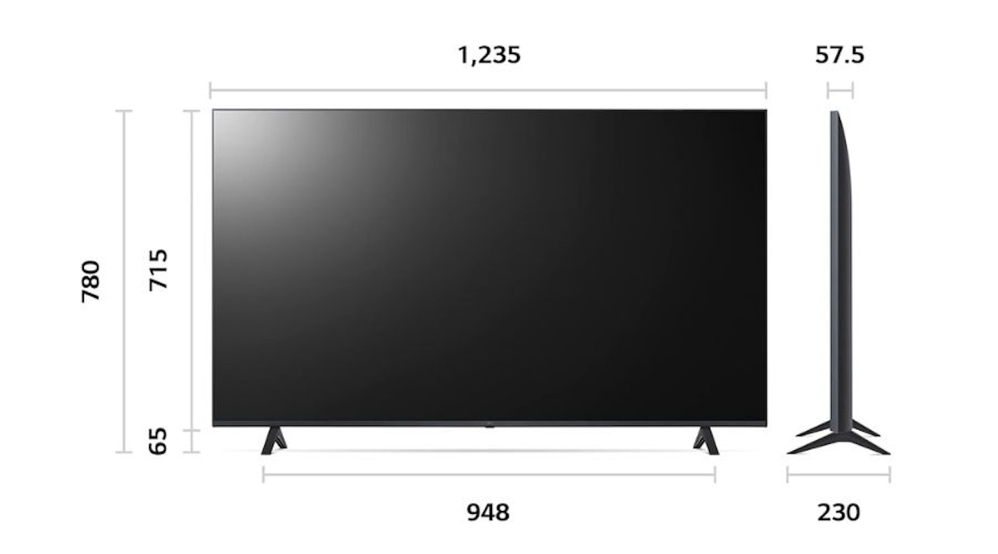 LG LED UR78 55-inch 4K Smart TV, 2023