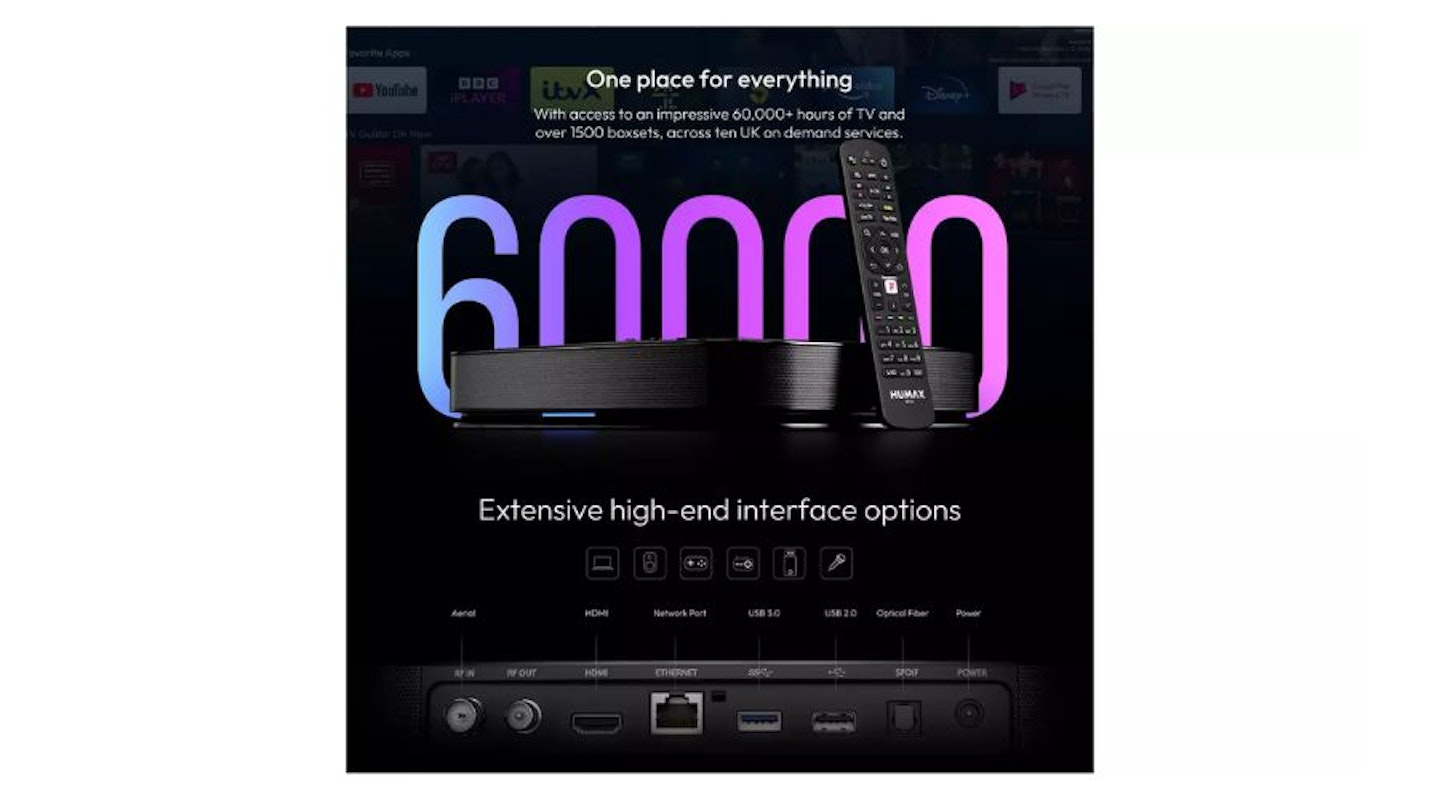 Humax Aura 2TB Smart Freeview 4K TV Recorder