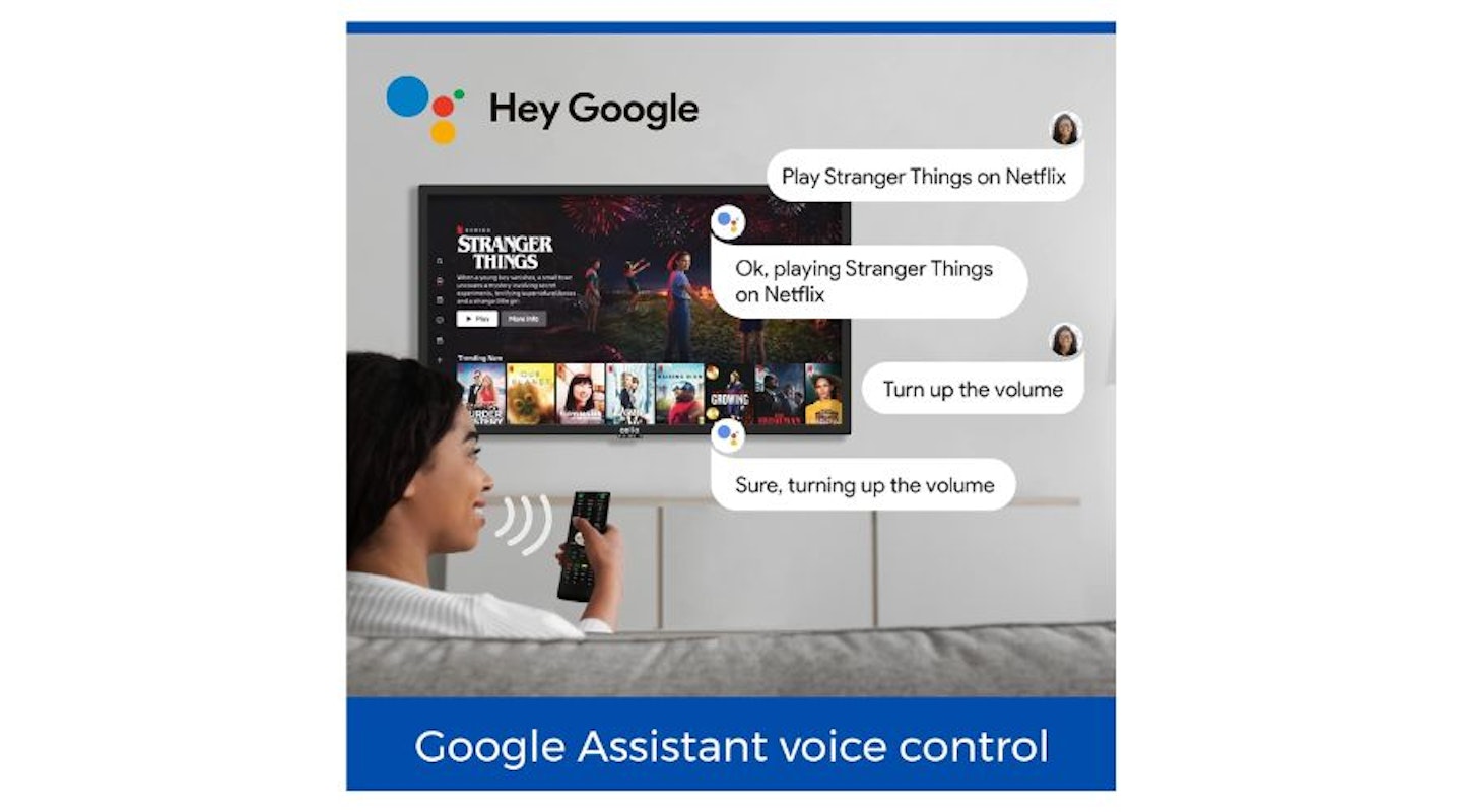 Cello ZG0204 40-inch Smart Android TV with Freeview Play and Google Assistant