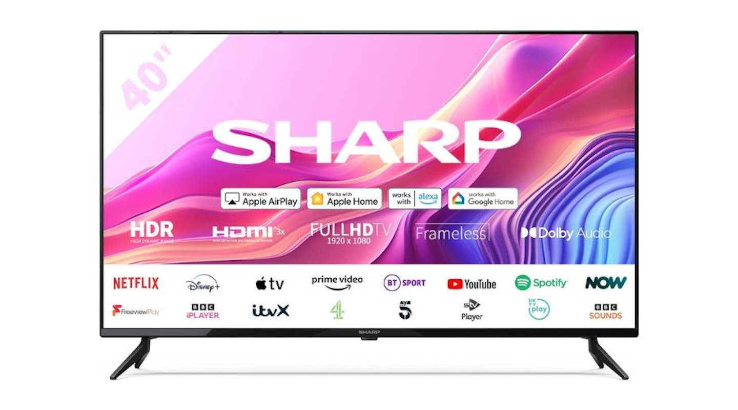 SHARP 40FD6K 40-Inch Full HD Smart Frameless Roku TV