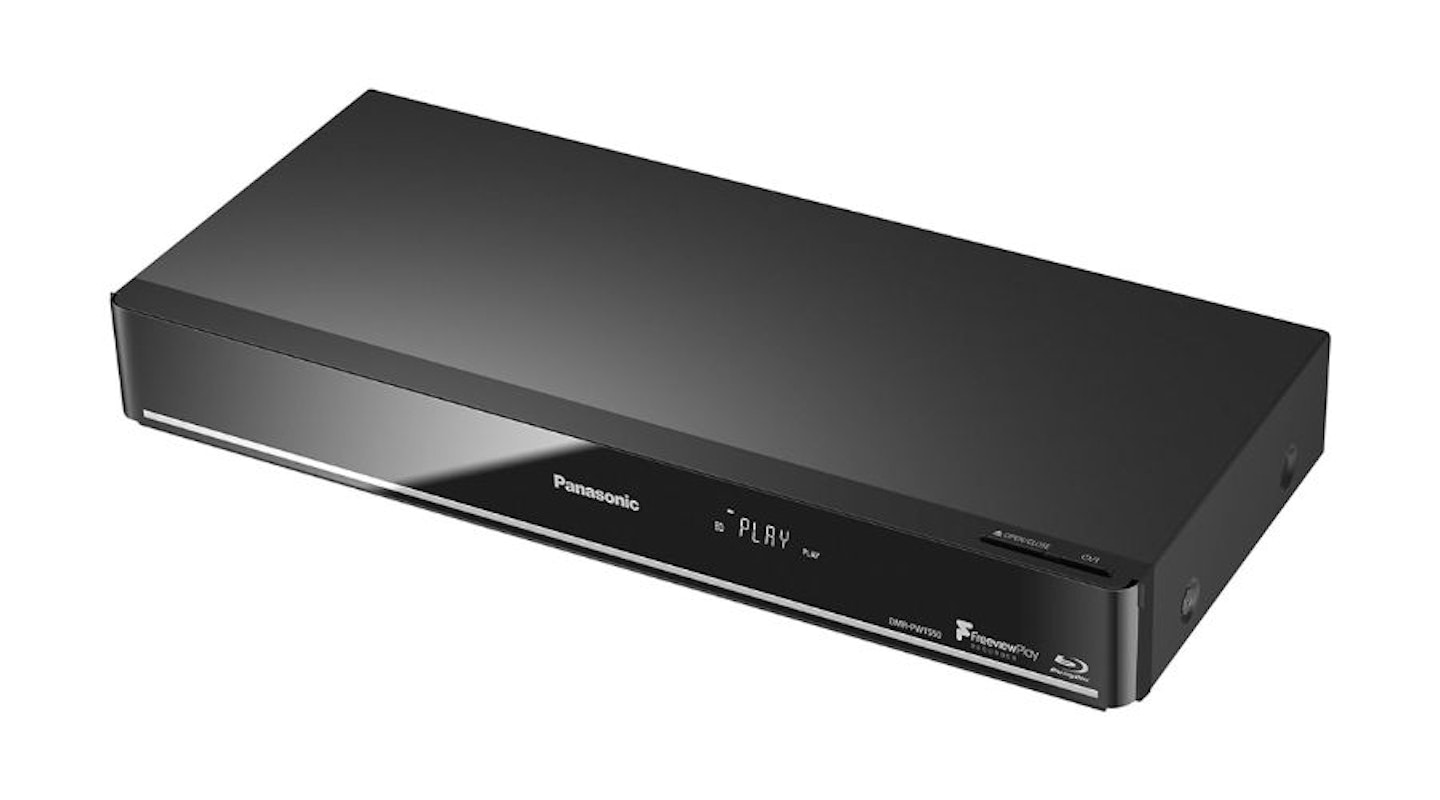 Panasonic DMR-PWT550EB Blu-Ray Player and HDD Recorder with Freeview Play