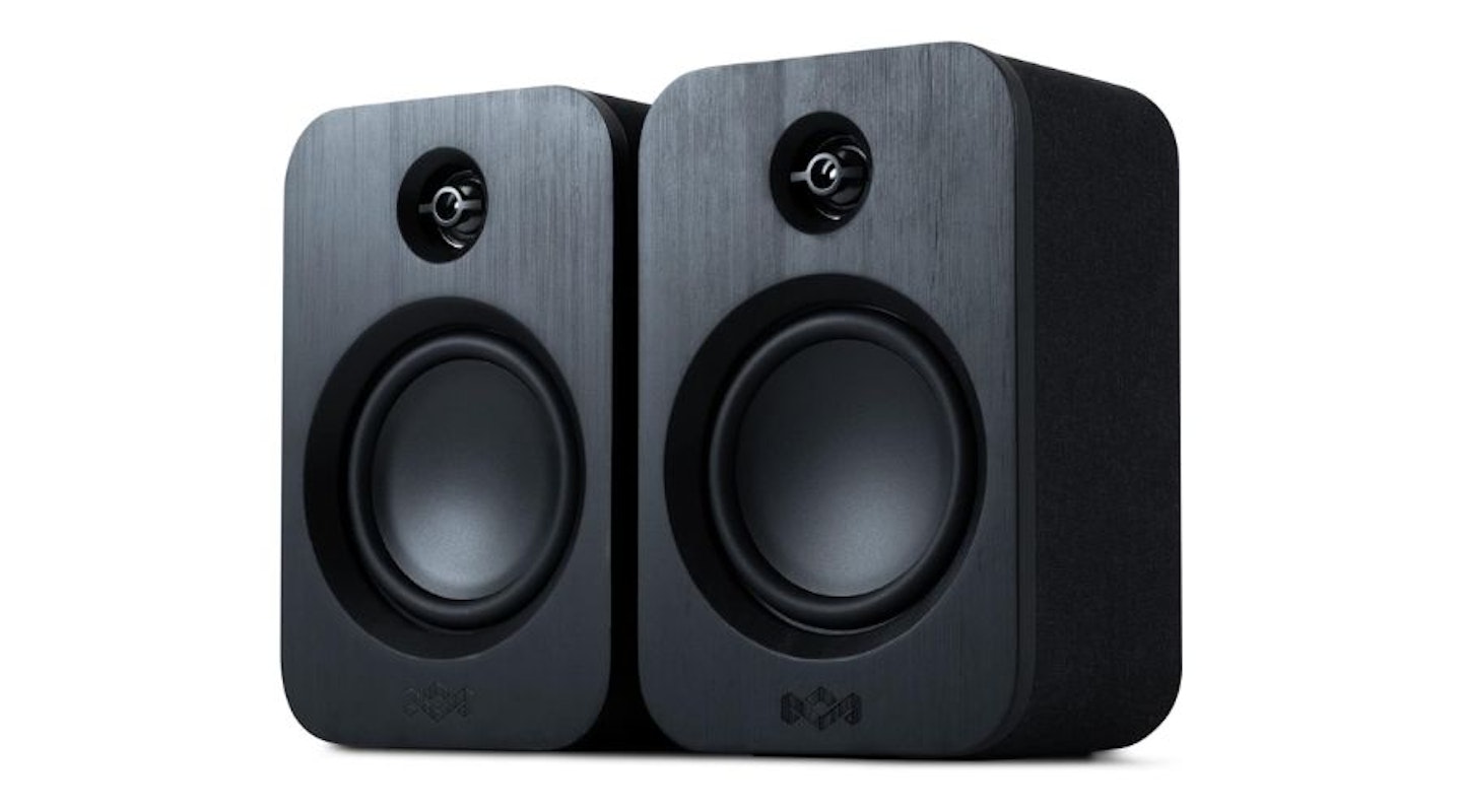 House of Marley Get Together Duo Bluetooth Bookshelf Speakers