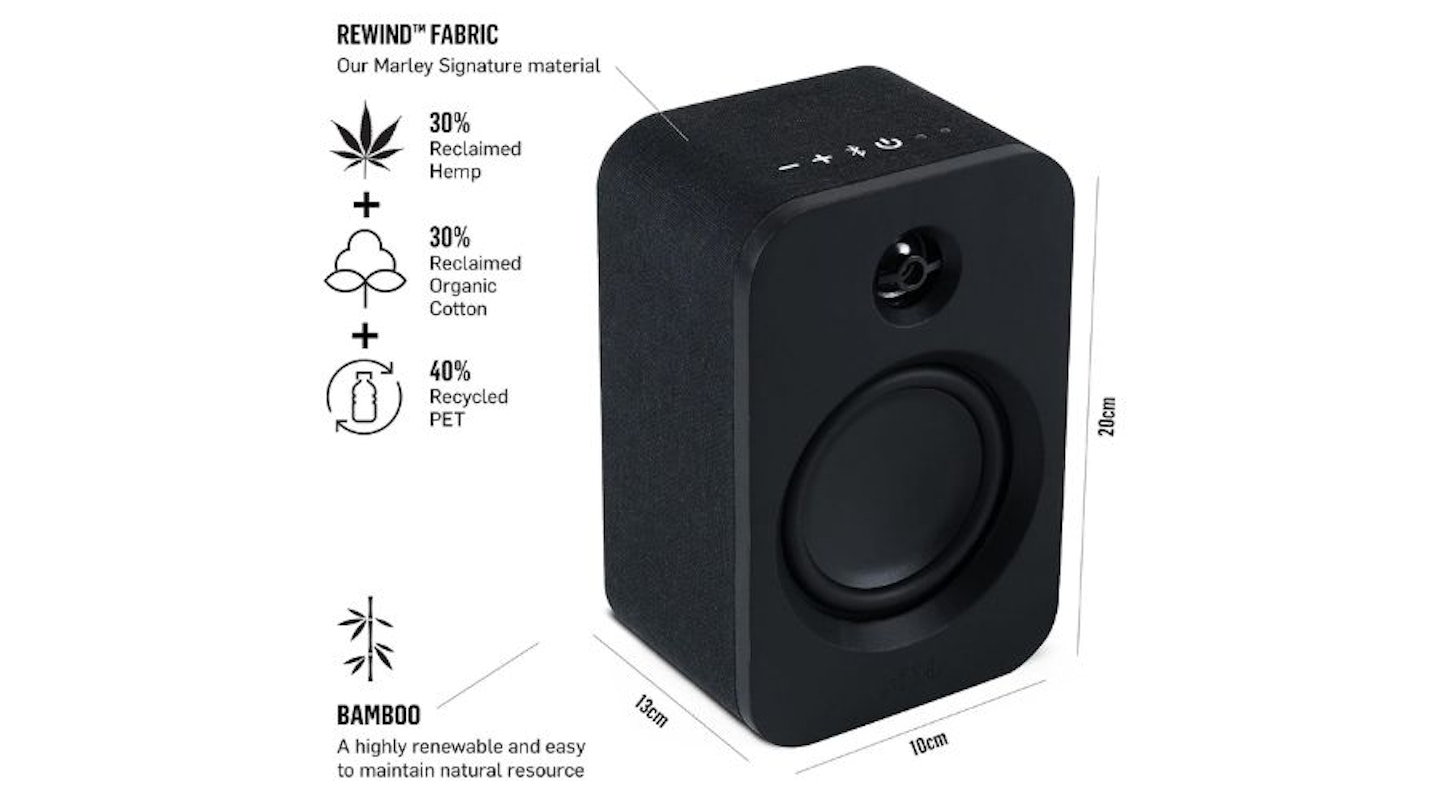 House of Marley Get Together Duo Bluetooth Bookshelf Speakers