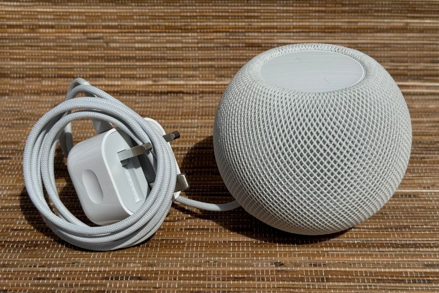 Apple HomePod Mini with charger