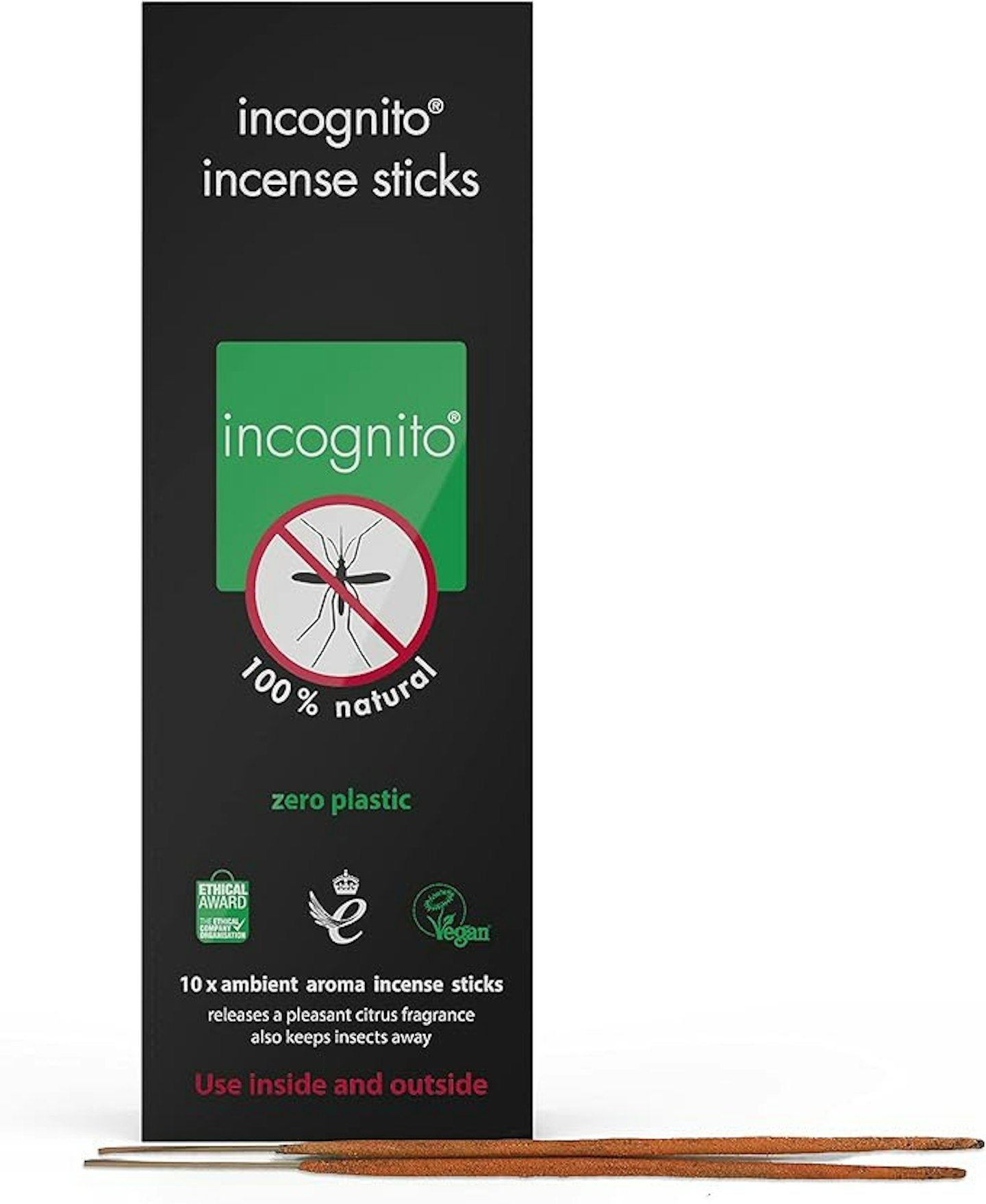 INCOGNITO AntiMosquito Citronella incense Sticks