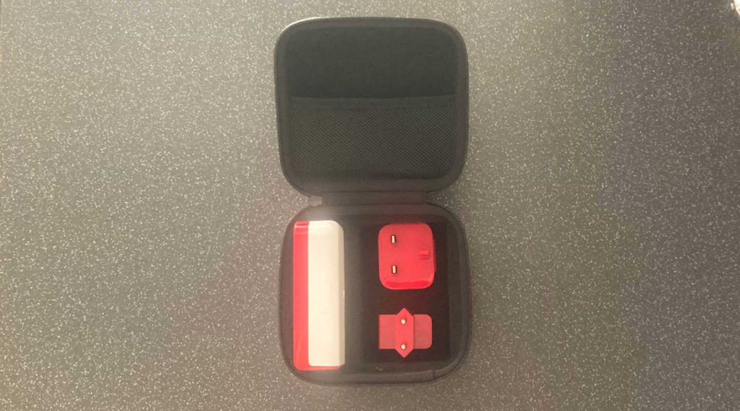 Twelve South PlugBug 120W USB-C Charger Block in carry case. Holiday tech essentials.