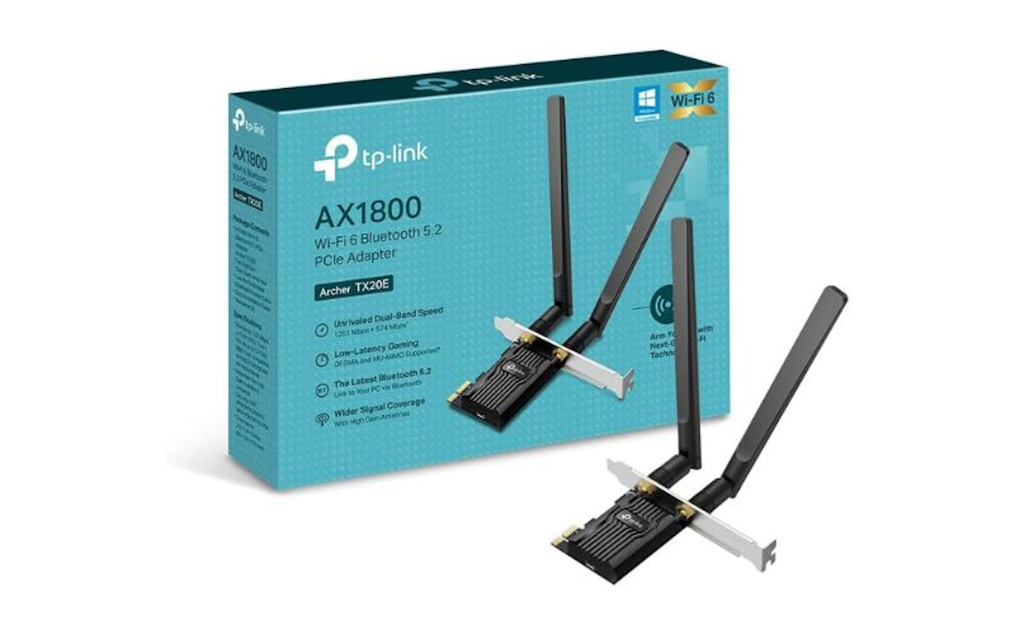 TP-Link AX1800 Wi-Fi 6 PCI Express Adapter