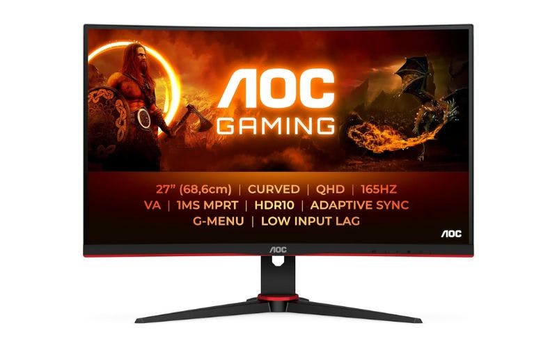 AOC Gaming CQ27G2SE monitor review: Follow the curve