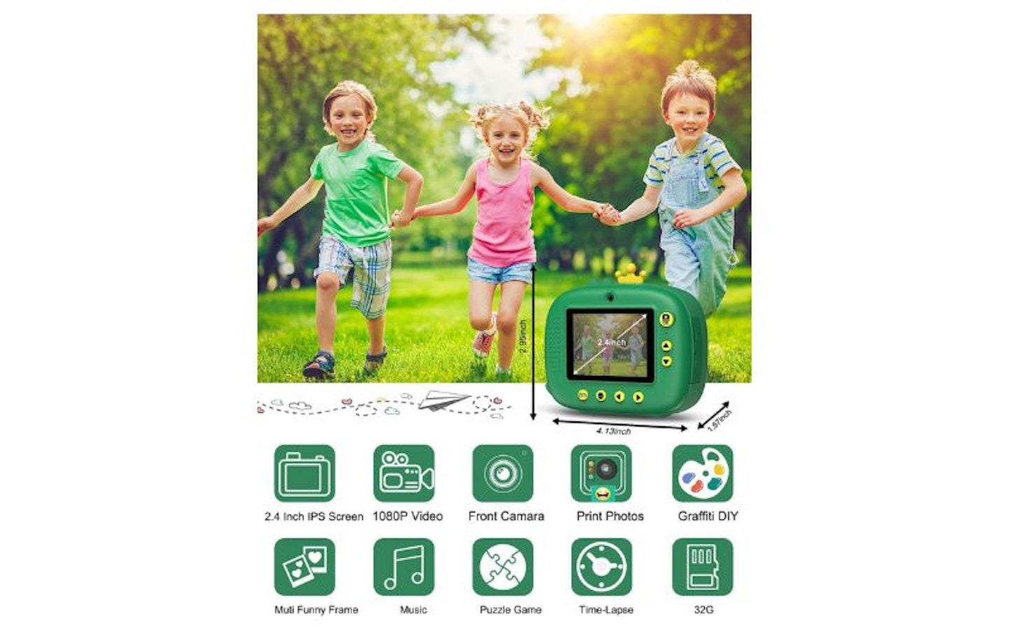 Hangrui Instant Camera for Kids