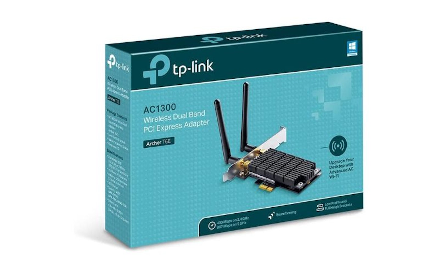 TP-Link AC1300 Wireless Dual Band PCI Express Wi-Fi Adapter