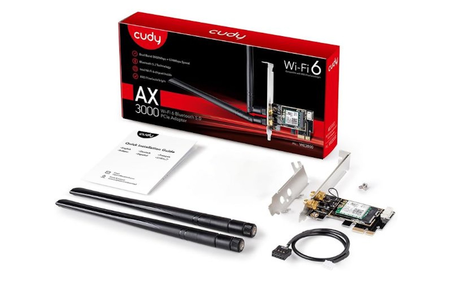 Cudy AX5400 Wireless WiFi 6E PCIe Card