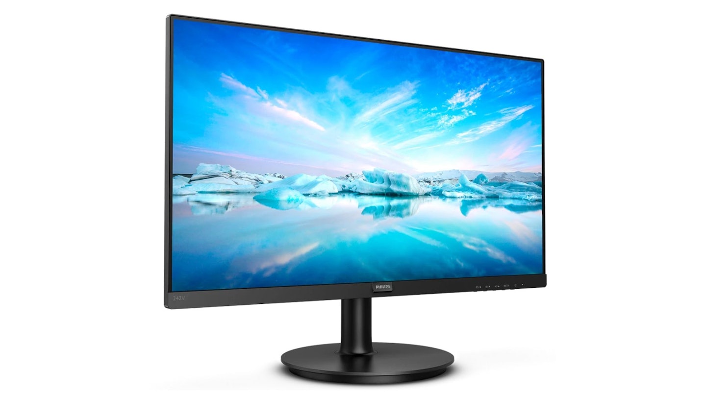 PHILIPS 222V8LA Full HD 22 Inch LCD Monitor - Black