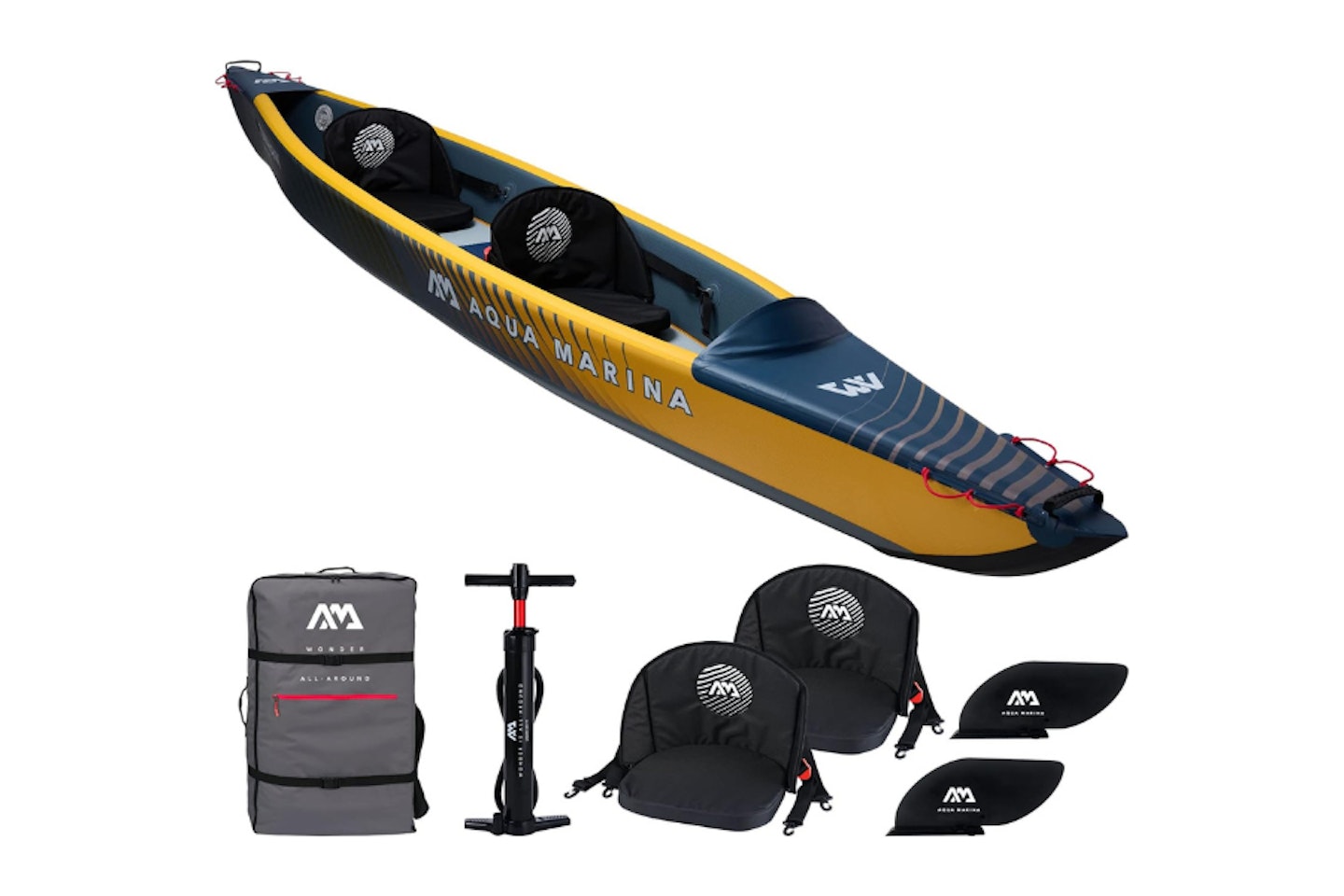 Aqua Marina Tomahawk Air-K 440 High Pressure Drop-Stitch Speed Kayak
