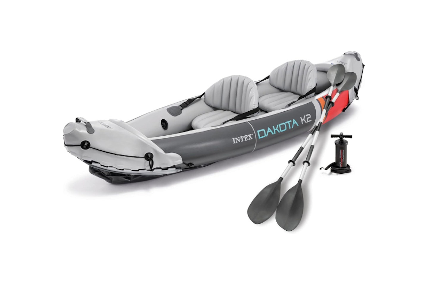 Intex Dakota K2 2-Person Heavy-Duty Vinyl Inflatable Kayak