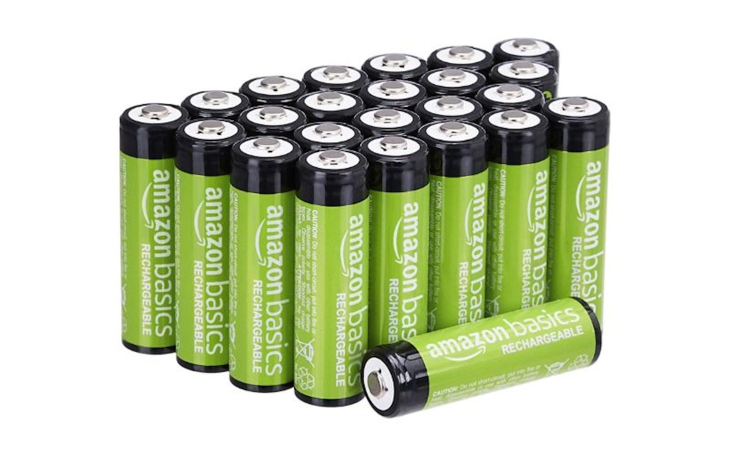 Amazon Basics AA Rechargeable NiMH Batteries 2000mAh (24-Pack)