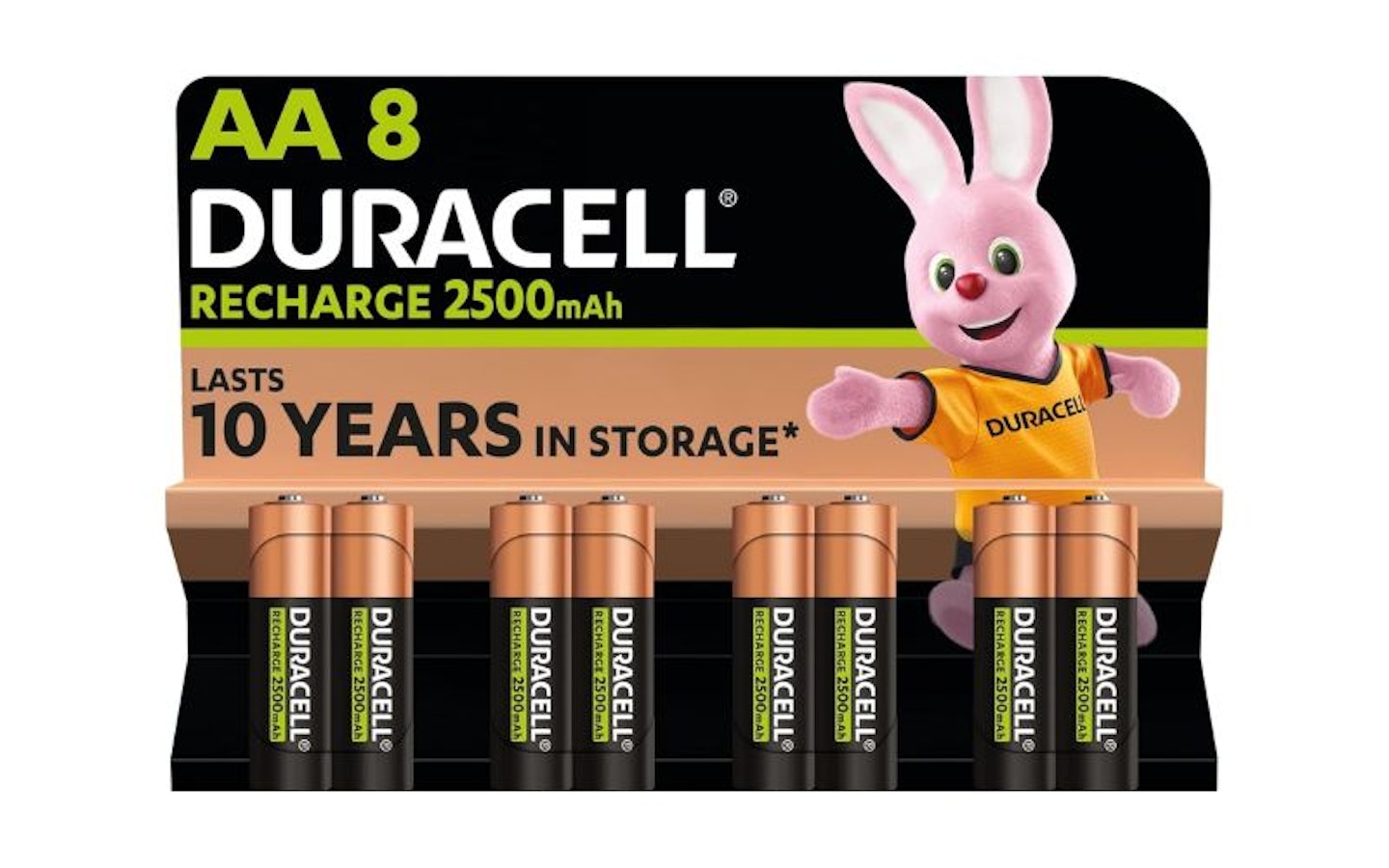 Duracell Rechargeable AA Batteries (Pack of 8)